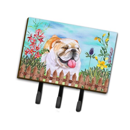 Jensendistributionservices English Bulldog Spring Leash or Key Holder MI1710684